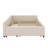 Upholstered Platform Bed ,Modern Cloud Bed Frame With Trundle And USB-34263837