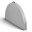 Demi-table pliante en plastique Frank-103688081
