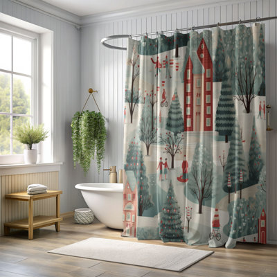 Rideau de douche Sweet Track - Premium