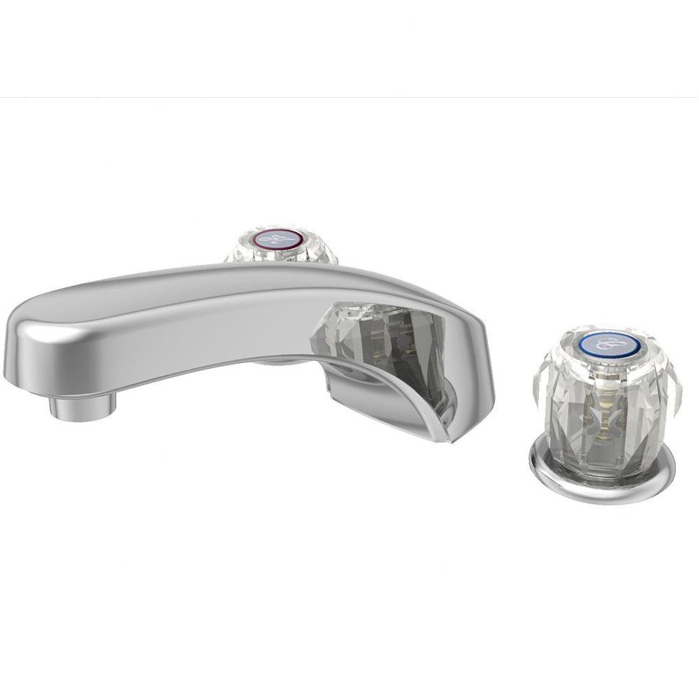 Basic 2 Handle Deck Roman Tub Faucet Aqueous Faucet