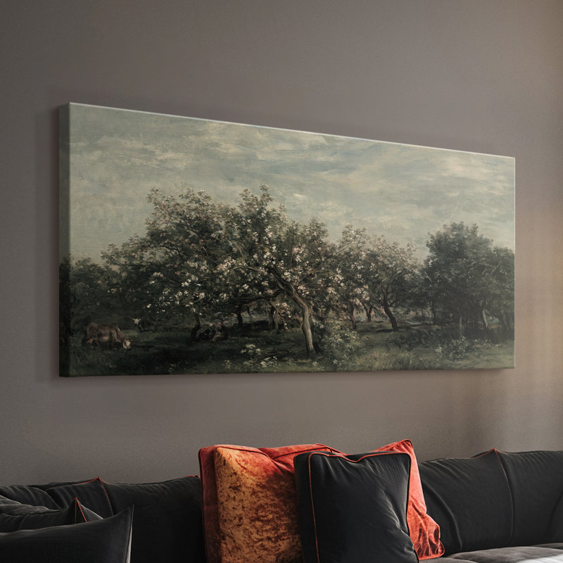 Série paysage - DCC XXXV - Toile tendue avec châssis - Prêt à accrocher, H 24 po x l 48 po