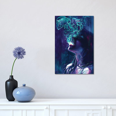 The Ghostmaker by Eva Gamayun - Wrapped Canvas Gallery-Wrapped Canvas Giclée