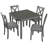 5 Piece Modern Dining Set-174495782