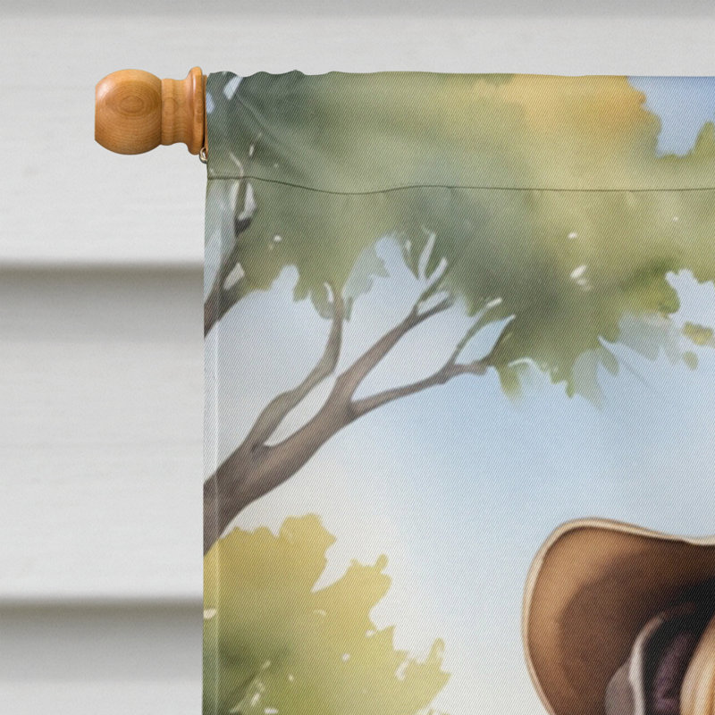 Drapeau Cowboy Welcome House, Bouledogue anglais