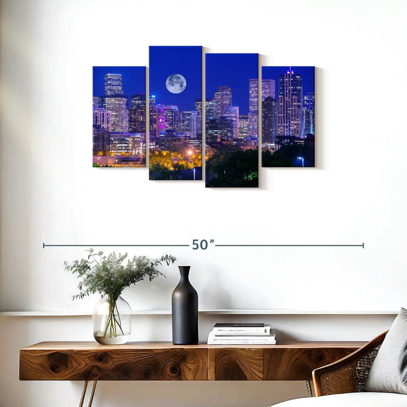 Nicci Moon Over Denver, H 22 po x l 36 po