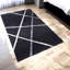 Tapis moelleux à rayures argentées_9,5 X 13,5 pi-382659458