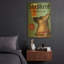 « German Shepherd Brewing Co Pittsburgh Black », murale en métal doré de Ryan Fowler, 40,6 x 61 cm-1886812613