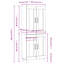 Onatas 69.5cm Sideboard-1941360957