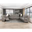 Causeuse double inclinable avec console centrale Modern Living Room 1Pc