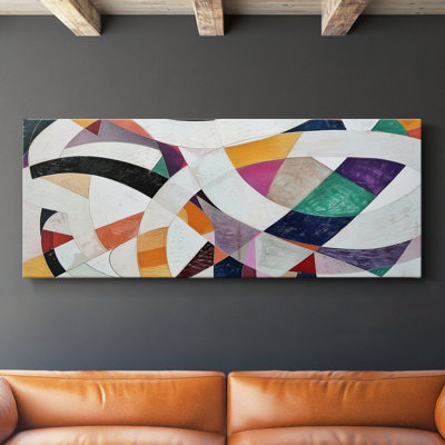 Abstract Series 1 #XLI-Wide Gallery Wrapped Canvas