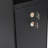 Black 27 Cu Ft Safe With Dual Key Operation And 8.5" X 5.5" 10" Inner Space Steel Secure Lock System Interior