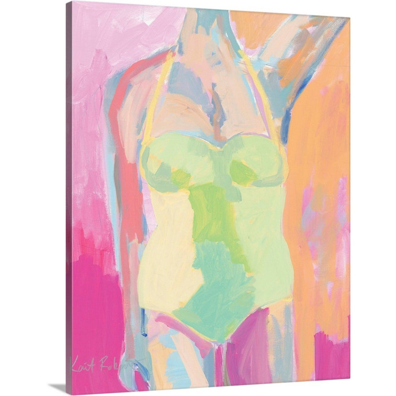 Citron lime par Kait Roberts-impression sur toile, Toile tendue, H 14 po x l 11 po x P 1,25 po