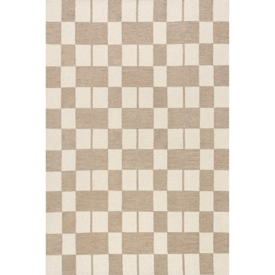 Caitlin Geometric Wool Area Rug