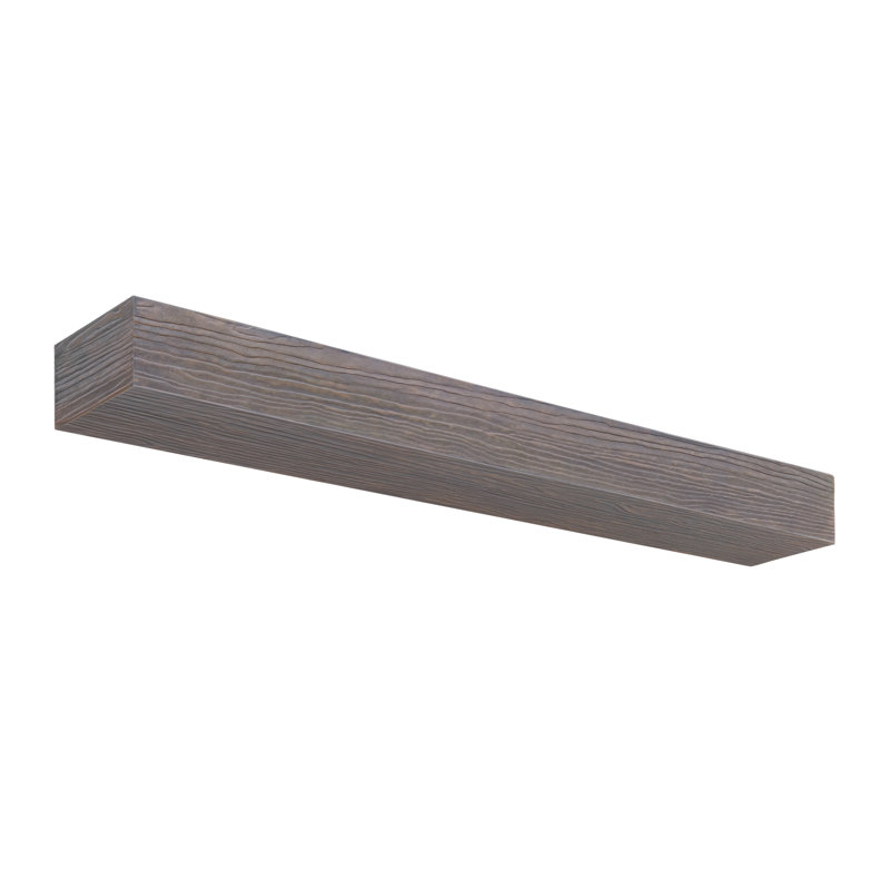 The Zachary Non-Combustible Smooth Fireplace Mantel Shelf ASTM E136, 72", Little River