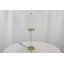 Cole And Grey Crystal Rods Room Table Lamp With Gold And Silver Base