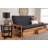 Stratford Full 79" Futon Frame and Mattress with Drawer Set-1607813747-1607813734