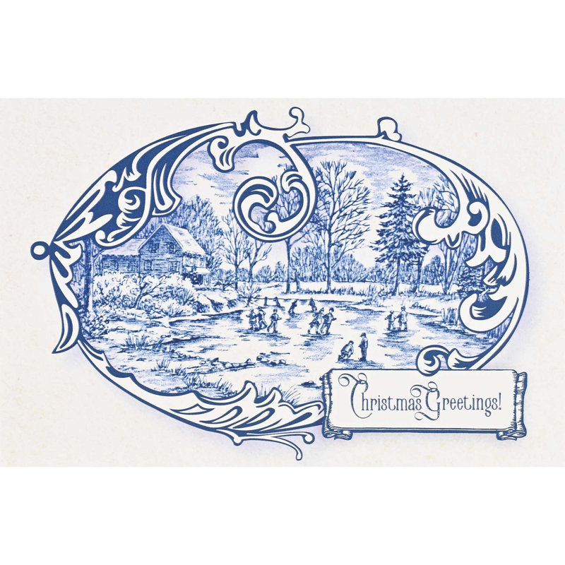 Ensemble de cartes postales, collection de Noël 2
