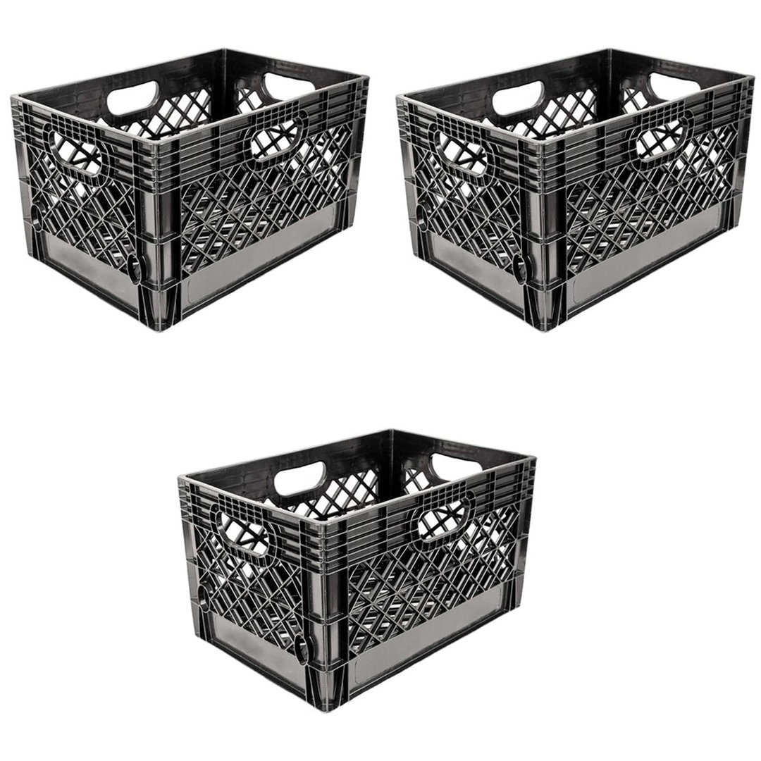 Juggernaut Storage Crate for Office Storage & Classroom Organization, 2-Pack Juggernaut Storage Pack 