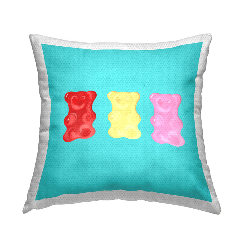 Coussin extérieur Vibrant Gummy Bear