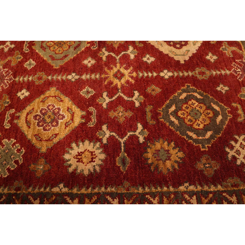Tapis rouge Finest Agra Jaipur 8 pi 9 po x 11 pi 7 po