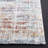 Gregor Padula Abstract Blue Rust/Ivory Area Rug-664387076