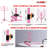 5 Core Music Stand Adjustable Desktop Book Stands Portable Sheet Holder All Metal Foldable Bookstand