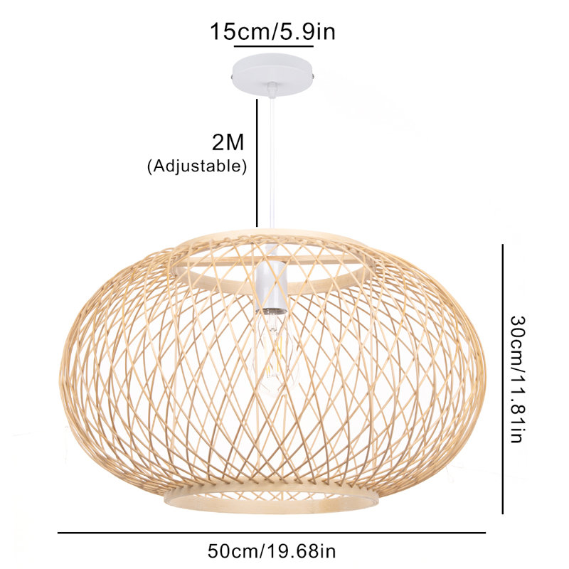 Jacksonwald 1 - Light Sphere Globe Pendant, 232.4cm x 50cm x 50cm