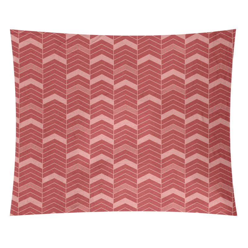 Tapisserie Stephenie, H 88 po x l 104 po, Rouge