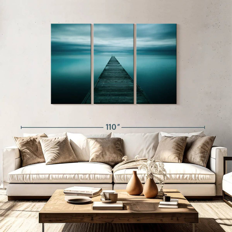 Aletra Evening Stillness, 48" H x 74" W