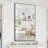 Black Bathroom Mirror for Wall, 24x48 Inch Rectangle with Metal Frame, Modern Vanity for Bathroom Living Room, Entryway Hangs Horizontal or Vertical-1629737711
