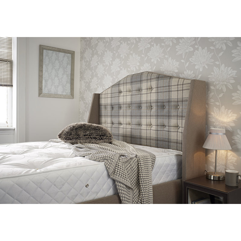 Erby Upholstered Bed, Double (4'6)