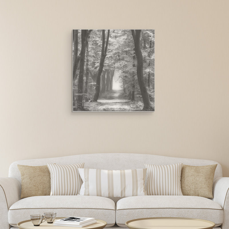 «Speuldimensions Spring BandW», reproduction d'impression sur toile tendue, H 24 po x l 24 po x P 1,5 po