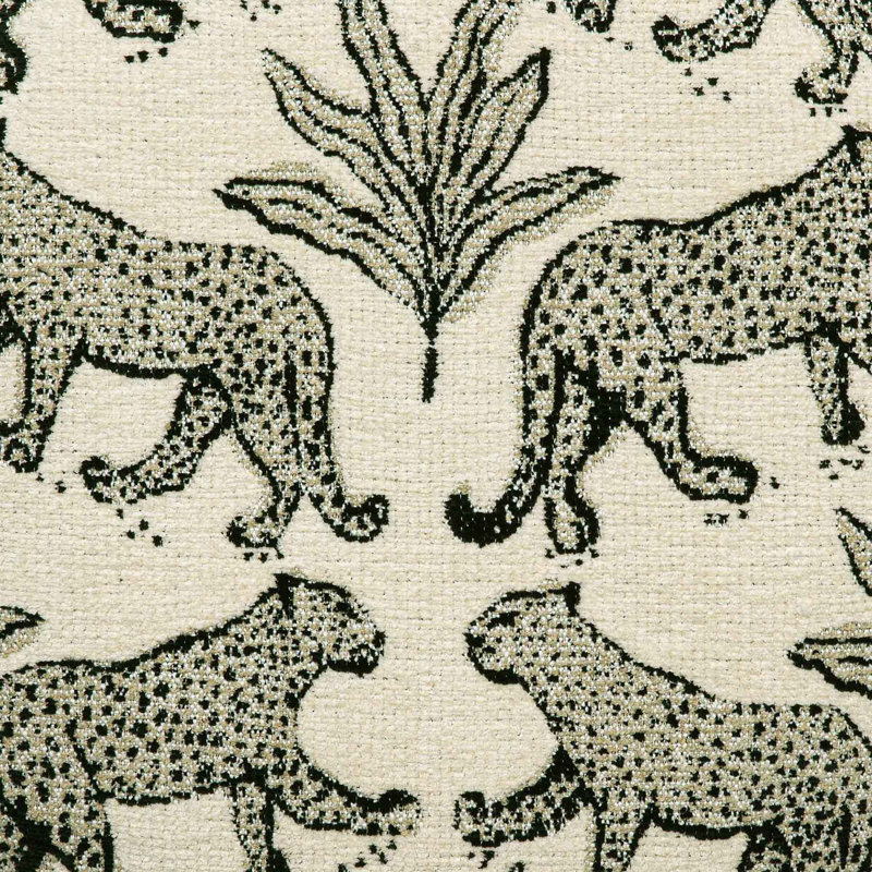 Repose-pieds Leopard, Taupe