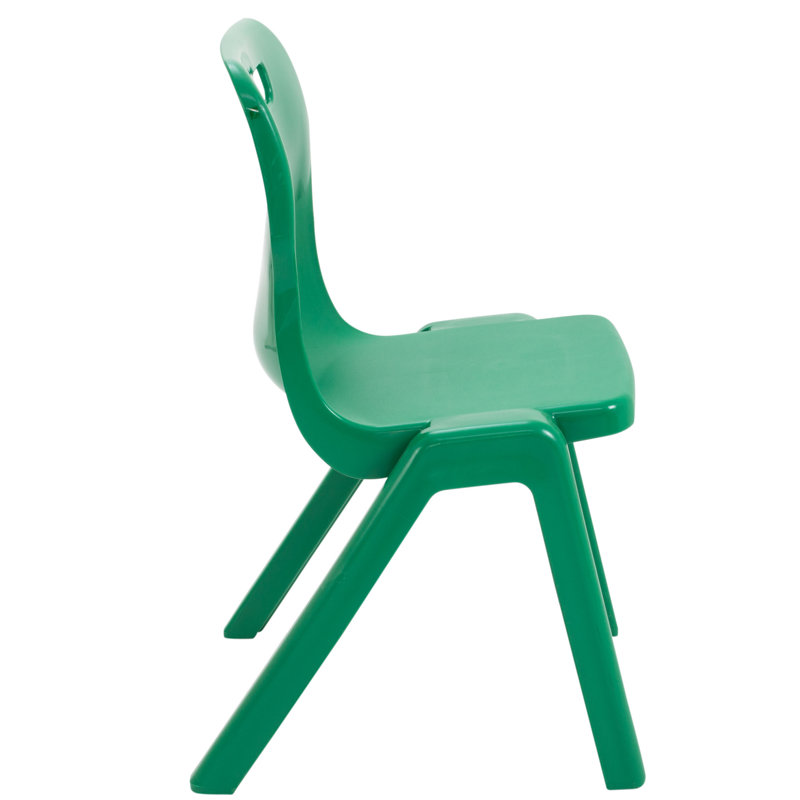 Kristen Children's Desk / Activity Chair, H51.3 x W36 x D34cm, Green