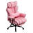 Faux Leather Upholstered High Back Executive Office Chair with Headrest & Lumbar Support-333819467