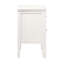 Ensemble de chambre à coucher en bois 3 pièces avec commode Andover, blanc, 2 pièces Andover-122544609