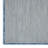 Gabriela Blue/Ivory Indoor/Outdoor Area Rug-1063630177