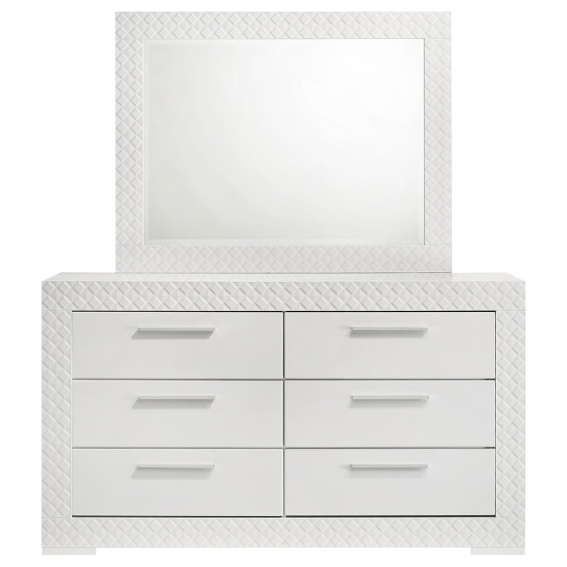 Miroir Bokard, Blanc