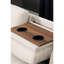 98 po de largeur et méridienne avec tissu en lin beige. Coussins rembourrés de mousse. Confort douillet. P 71 po x l 33 po H 177,15 lb - Tissage, coussins-421562894