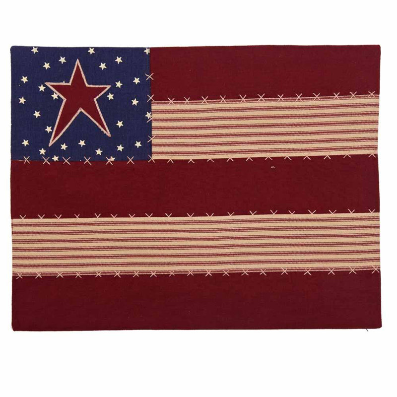 Cotton Striped Rectangle Placemat