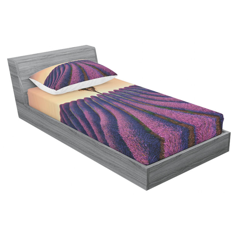 Microfiber Sheet Set, Twin XL Sheet Set with Fitted Sheet