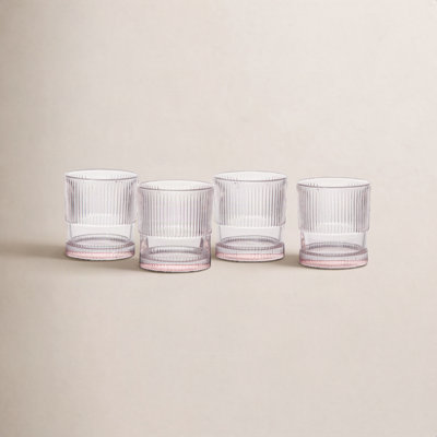 Noho Ribbed Drinking Glass