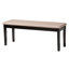 Ensemble de salle à manger rectangulaire L 35,43 po x l 59,06 po Laurelville-1170576175-1170576174