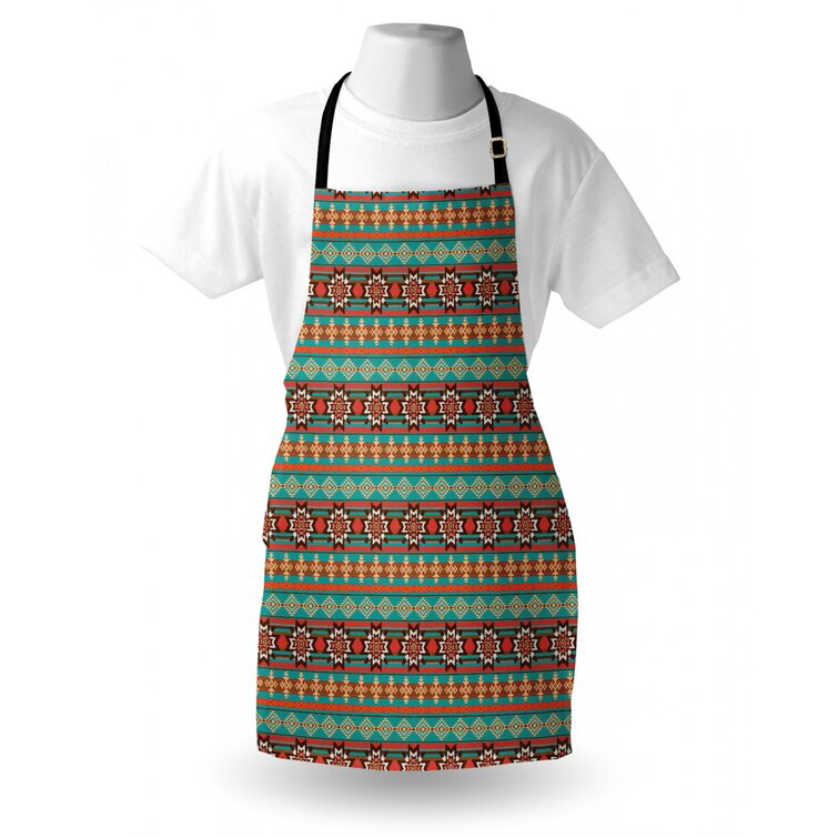 Cultural Motif Apron East Urban Home