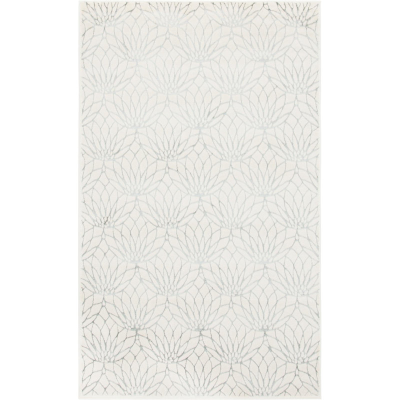 Glitzy Ikat Indoor Rug, Rectangle 5'3" x 8'