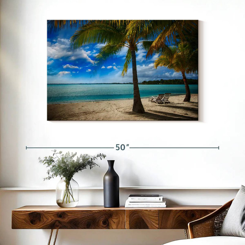 Gillard Exotic Gillard Palm Trees, 26" H x 39" W