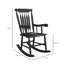 Chaise berçante en bois Classic Comfort