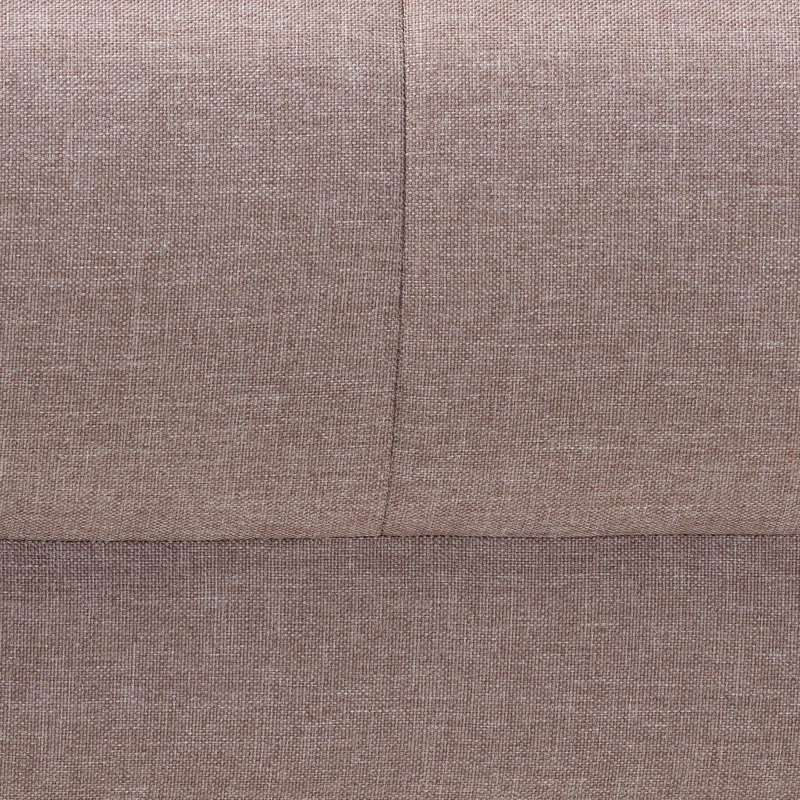 Canapé-lit Hanon, Mélange de polyester beige / polyuréthane
