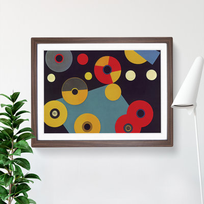 Abstract Cassette Tape - Framed Print