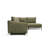Marcella Green Right Side Sectional-117664317
